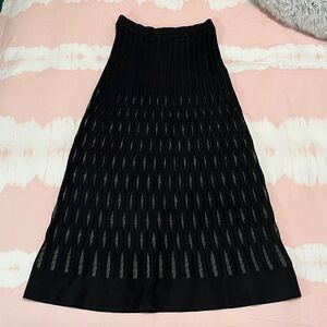 Paola Bernardi Knit Optical Illusion Skirt Size XS